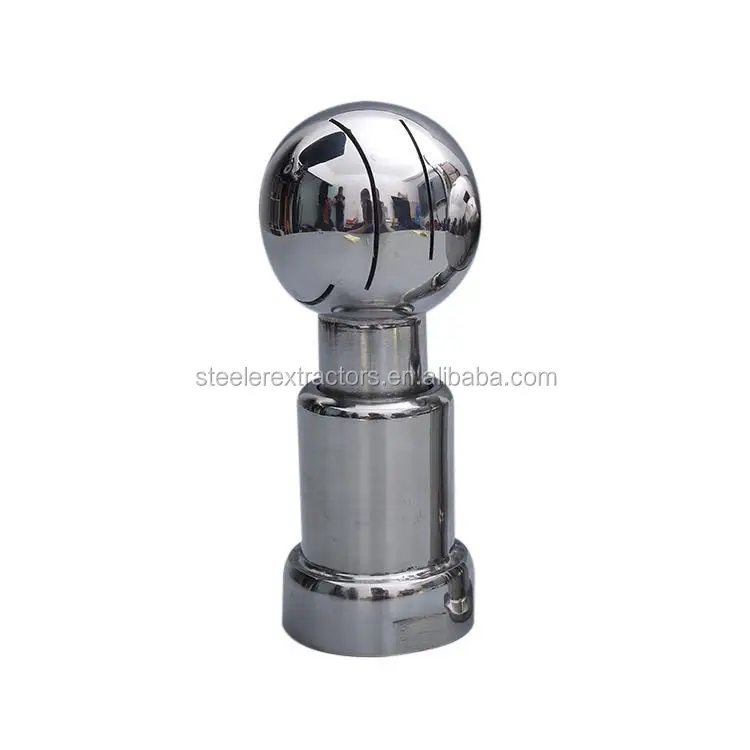 Sanitary Stainless Steel Tank Rotary Cleaning threaded Spray Ball