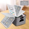 Gris 5 capas con cerradura