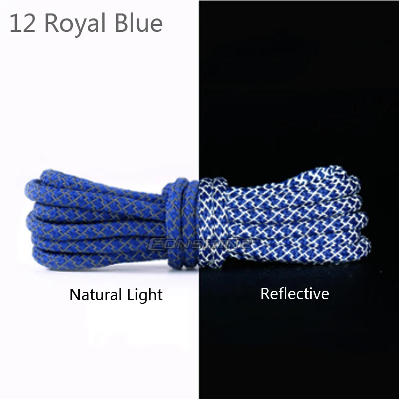Royal Blue 3M Reflective Jackalope Laces