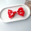 Bow hairpin-red