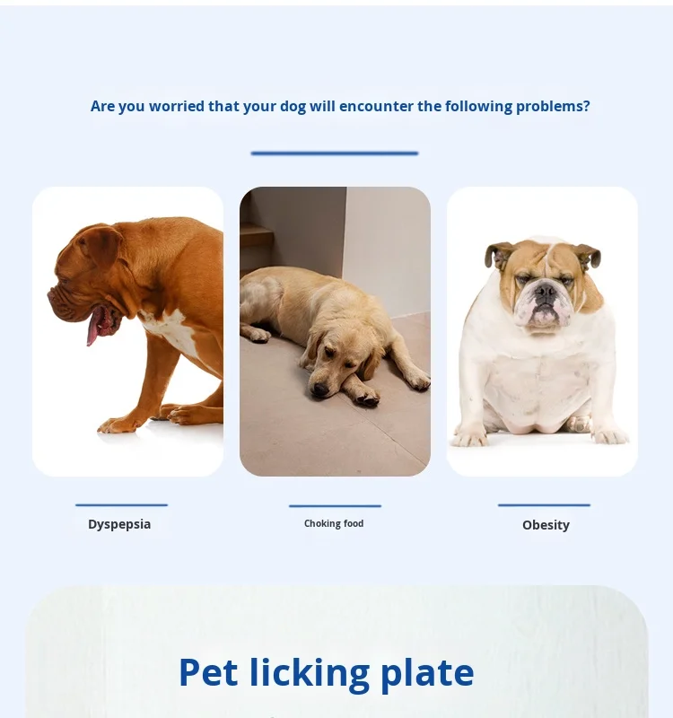 Manufacturer Eco-Friendly Silicone Slow Feeder Dog Bowl Pet Licking Mat with Suction Cup for Puppy Food Dish or Cat Supplies manufacture