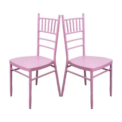 Роскошный металлический золотой свадебный стул Тиффани chiavari