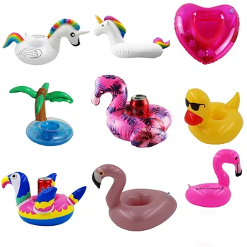 Inflatable Cup Holder Swimming Pool Float Drink Holder Bay Bathing Pool ...