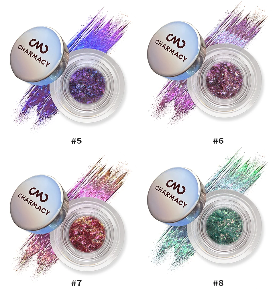 Charmacy Chameleon Glitter Eye Shadow Gel Duochrome Eyeshadow High