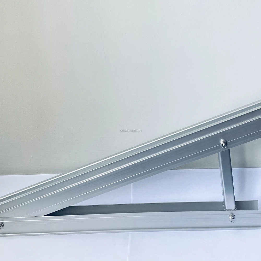 Popular Triangle Folding Tripod Solar Fixed Triangle Mounting Bracket Flat Roof Solar Panel Energy Bracket