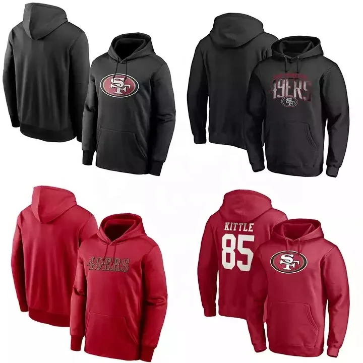 New San Francisco 49er Football Team Hoodies Wholesale Cheap Winter