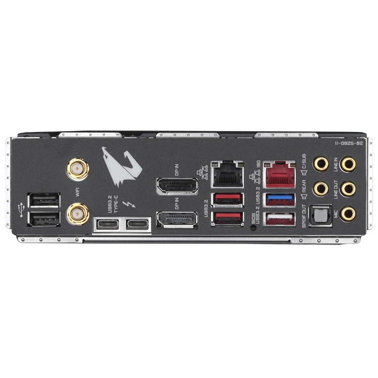 Used GIGABYTE X299X AORUS XTREME WATERFORCE with Intel X299 Chipset LGA 2066 Socket Gaming Server Motherboard
