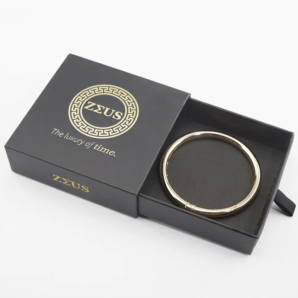 Luxury Bangle Gift Box for Girls | Custom Printed Coated Paper Jewelry Box | Engagement Gift Packaging with Counter Display