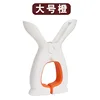 Grande taille-blanc orange