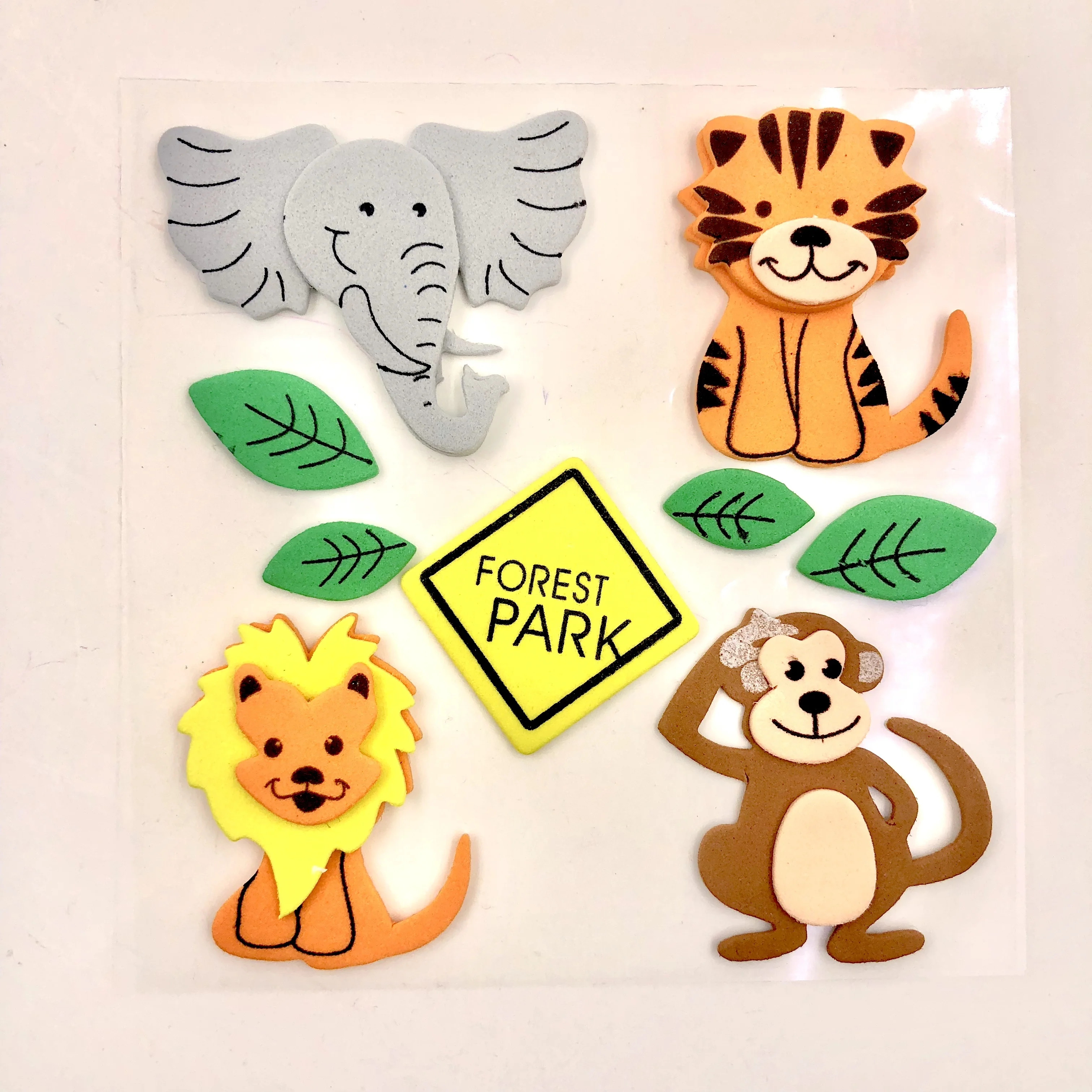 3D JUNGLE SAFARI ANIMALS EVA FOAM| Alibaba.com