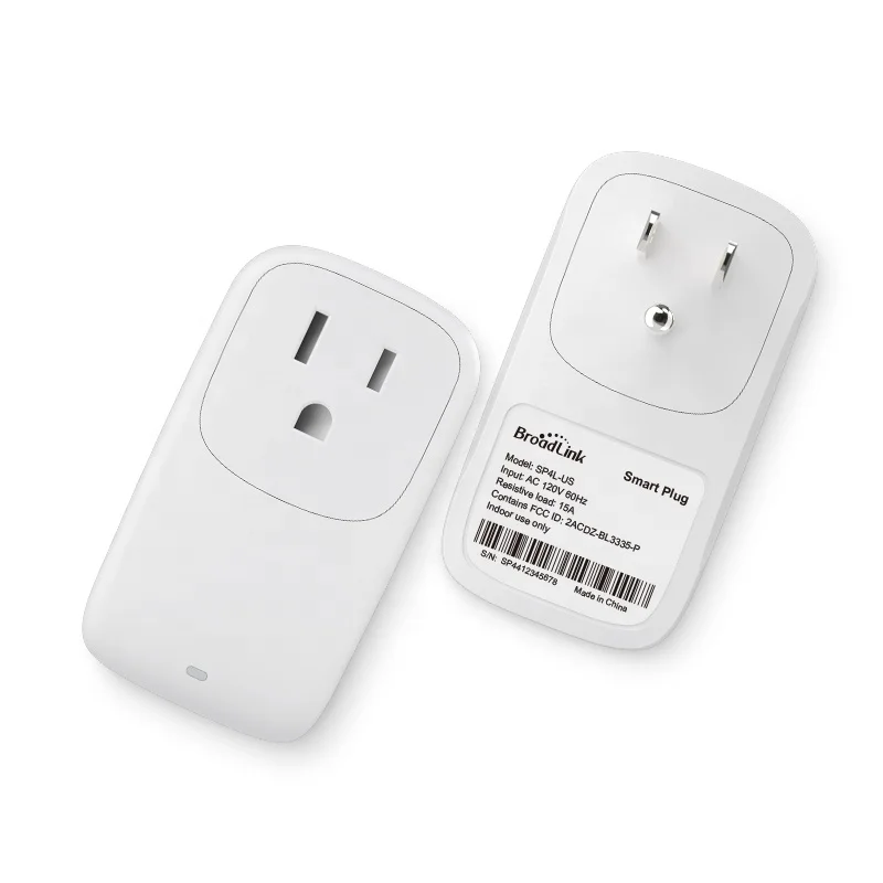 Broadlink SP4L EU WiFi Smart Plug With Night Light Timer Outlet Socket  Voice Control Compatible with Alexa Google Home