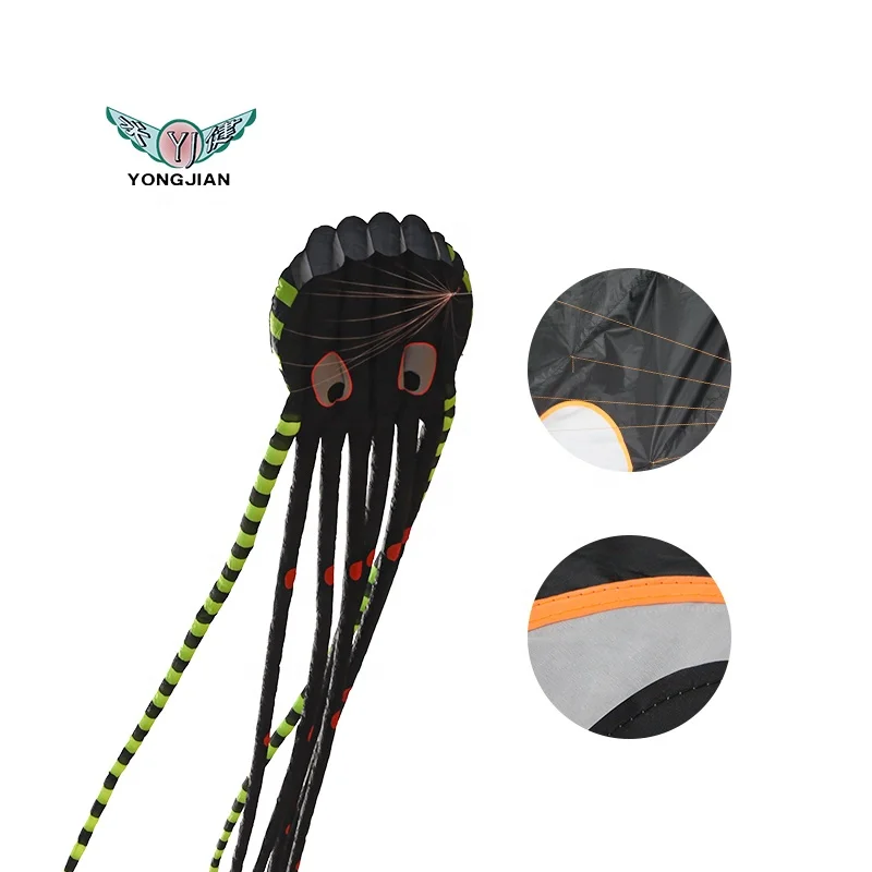 Yongjian Factory Sells Best Price  Popular Chinese Large Outdoor Playing Octopus Kite
