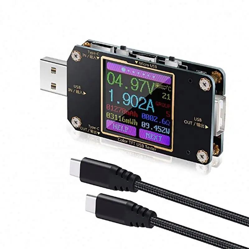 YOSOO Testeur d'alimentation USB Voltmètre USB, Testeur USB Voltmètre YOSOO Testeur d'alimentation USB Voltmètre USB, Testeur USB Voltmètre