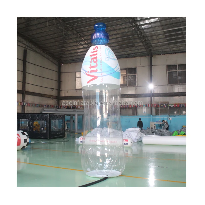 Giant Advertise Inflatable Outdoor Transparent Pvc Promotion Ketchup
