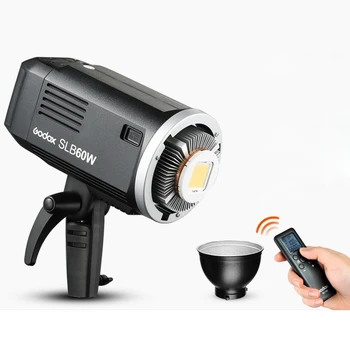 Godox LED Video Light SLB60W 5600K White Version Video Light Continuous Light Bowens Mount for Studio Video Recording