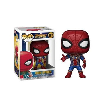 Spider Man Iron Spider kids toys FUNK POP Hero Collection Model Toys PVC Action Figure Toys For Children Gift Action Figures