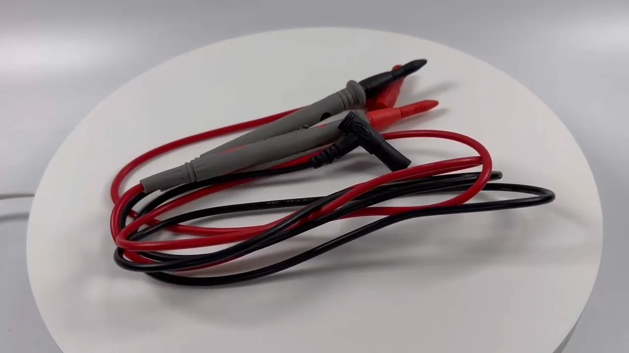 Câbles De Test Pour Multimètre - Sondes Tranchantes 1000V 20A - Longueur 110cm - Compatibles Tous Modèles