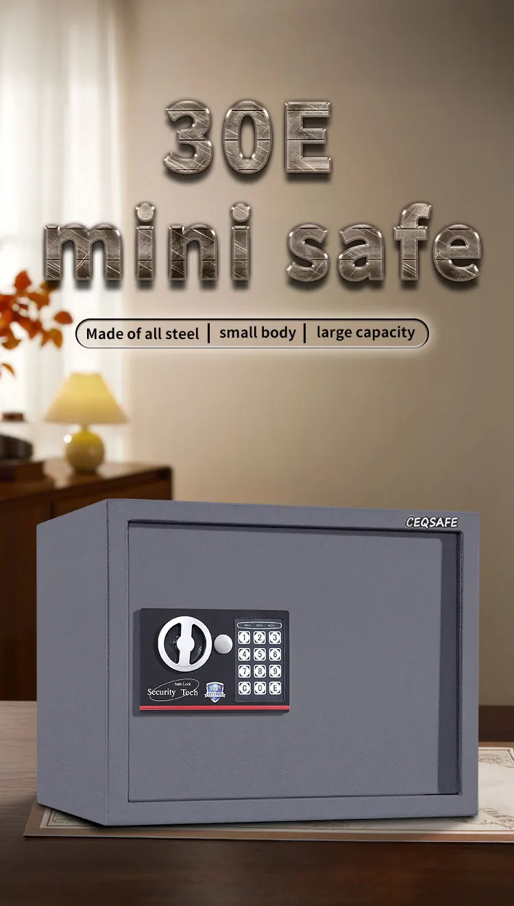 CEQSAFE High Quaily Electronic Security Home Safe Small Safety Boxes for Sale factory