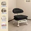 Black upgraded soft backrest with thickened cloud-like cushion
