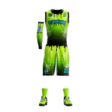 Breathable Basketball Jersey Plus Size Set Styles Custom Sublimated Uniforms