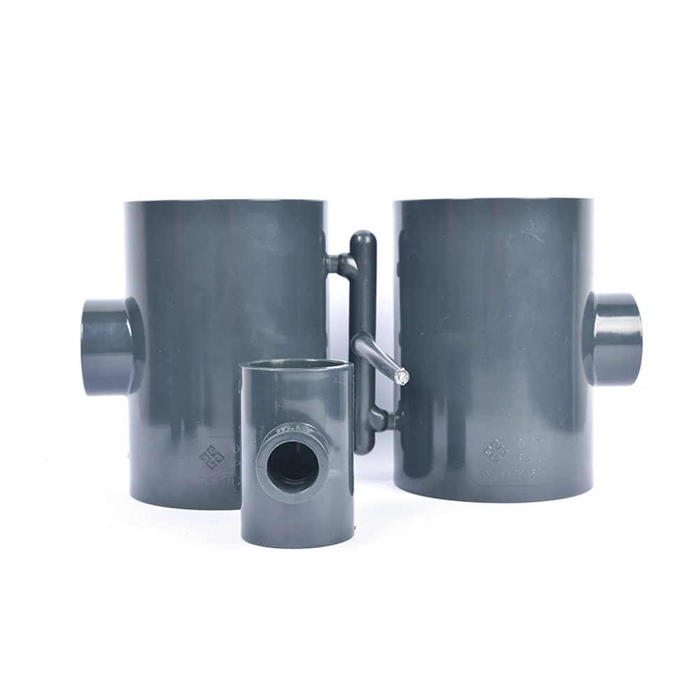 directly sale PVC-U reducer tee UPVC industry plastic reducer tee for plumbing pipe fittingsUPVC PIPE UPVC VALVE UPVC PIPE FITTING