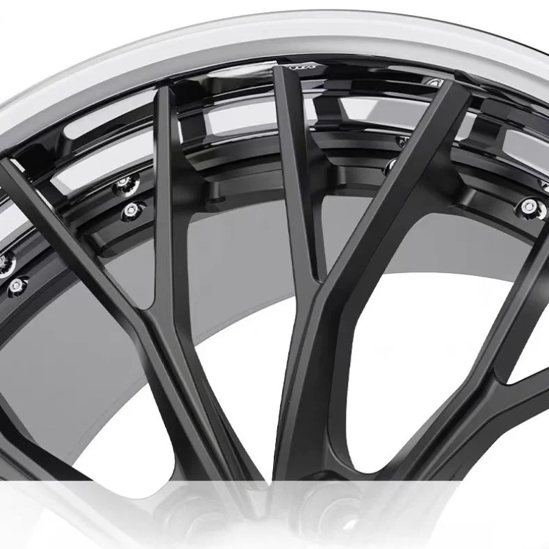 2024Customized Deep Concave 5x112 18-22Inch 2Piece Racing Car Rims Wheels Aluminum Alloy Forged Wheels for BMW Audi Porsche - Image 3