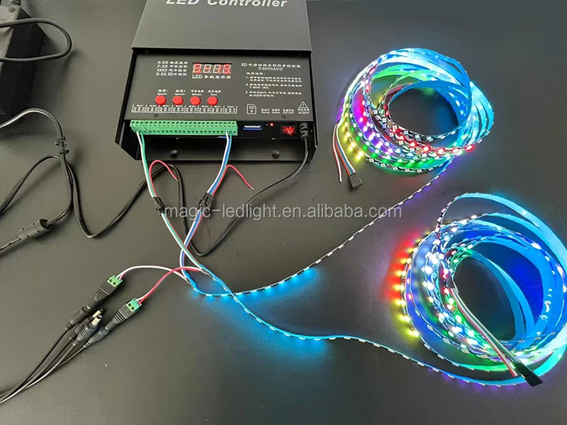 レコーダー STK T8000AC PIXEL Controller - 8192 Pixels Sync Ws2811 TTL DMX Decoder