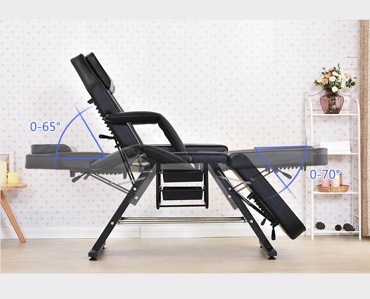 High Quality Foldable Portable Adjustable Folding Massager Bed Spa