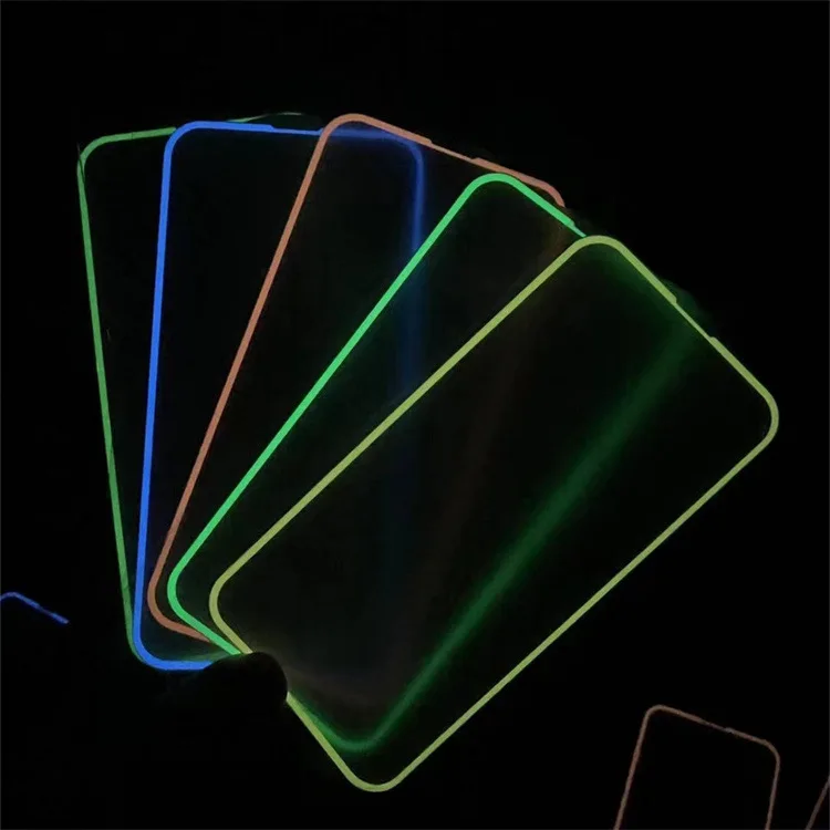 Premium Quality Full Covered Luminous Glow In Dark Tempered Glass