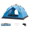 blue camping Tent