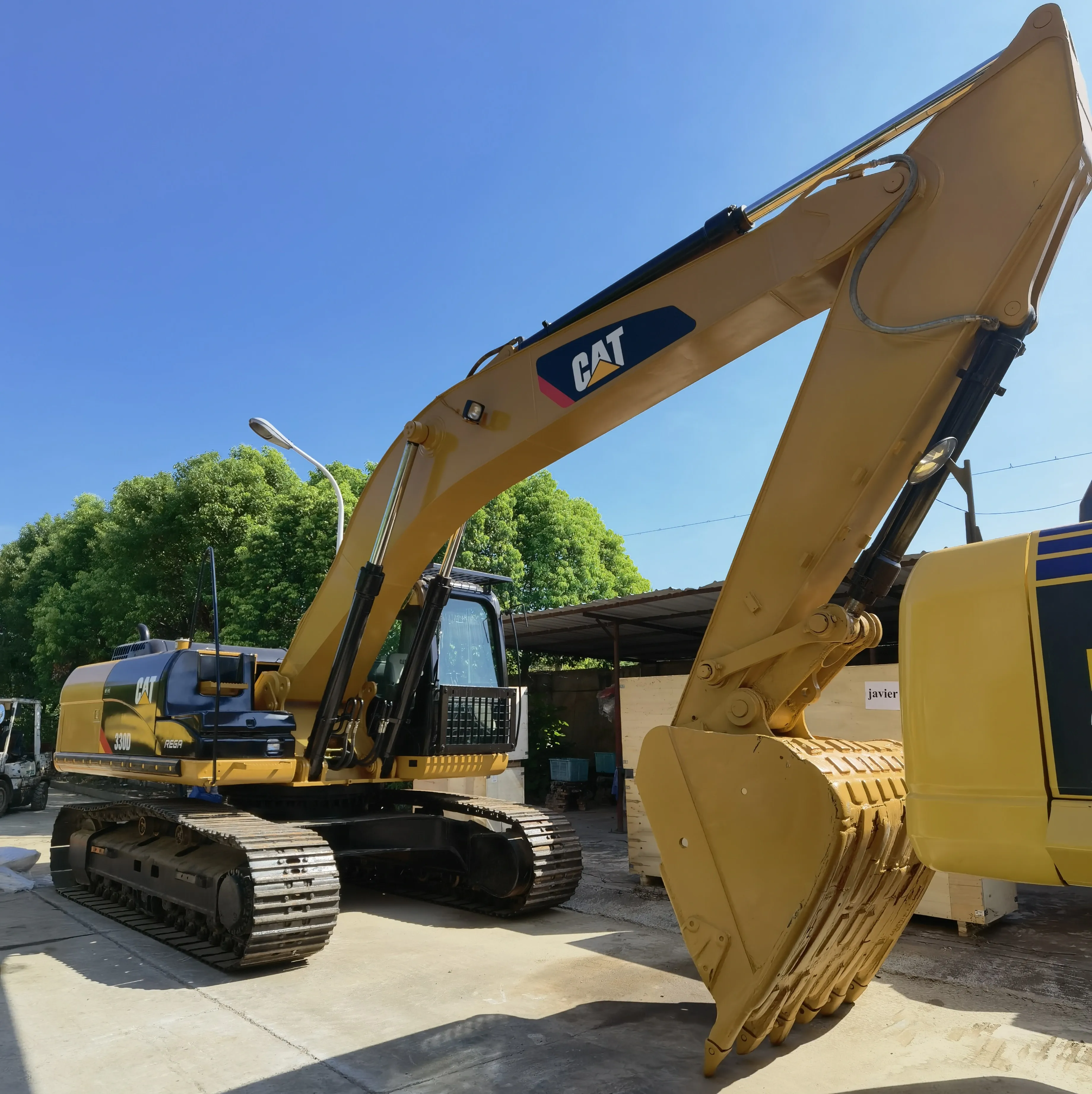 Used Construction Caterpillar 330d Earth Moving Excavator Machine Cat ...