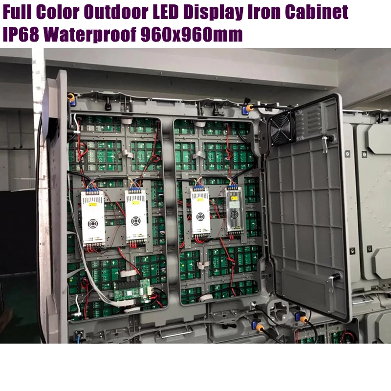 Fixed Installation LED Screen Advertising Full Color Waterproof Outdoor LED Display Board
