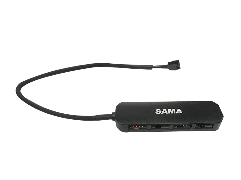 SAMA 3Pin Argb Controller Motherboard Synchronization Led  Strip Light Controller Hub
