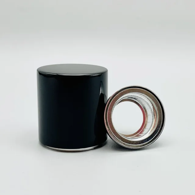 Elegant Black Aluminum Plastic Perfume Cap Easy-to-Use  for Bottles Cosmetics and Perfumes