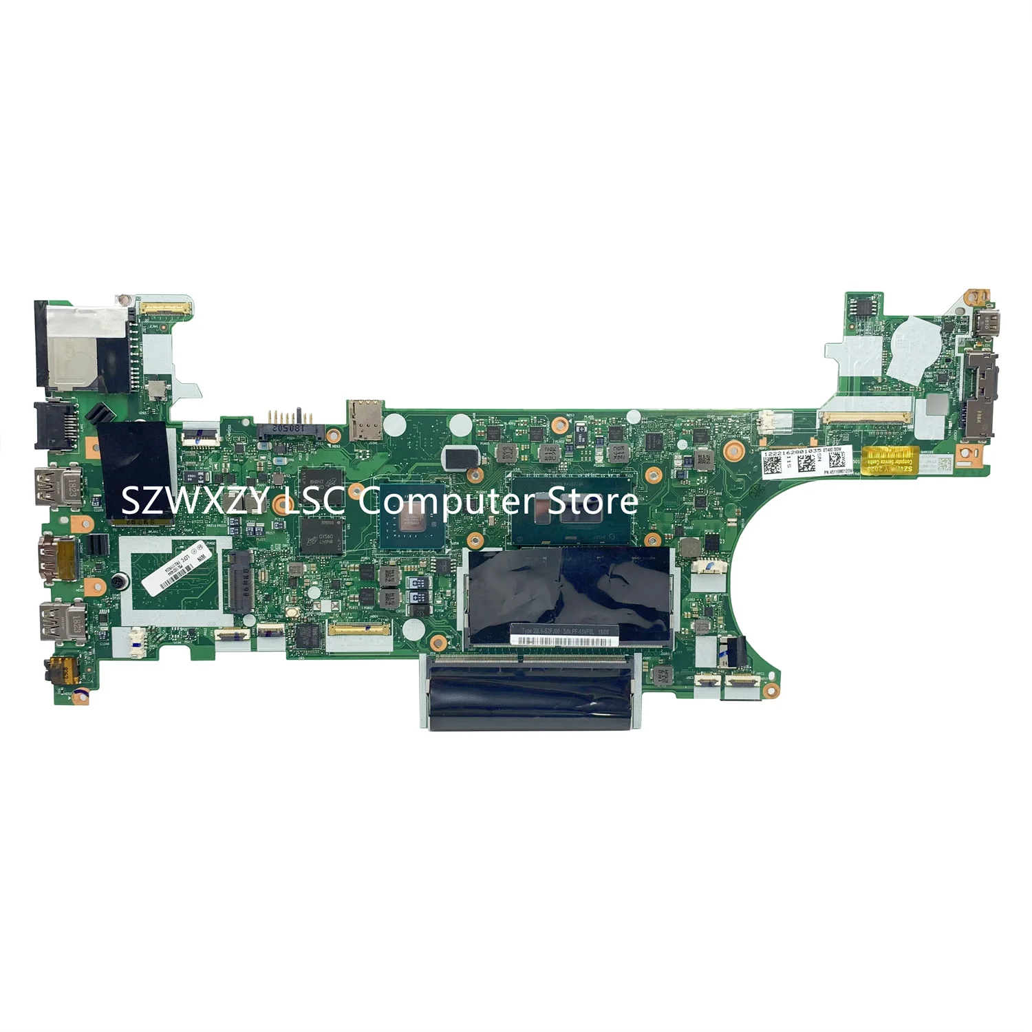 Lenovo Thinkpad T480 Laptop Motherboard with I7-8550U CPU