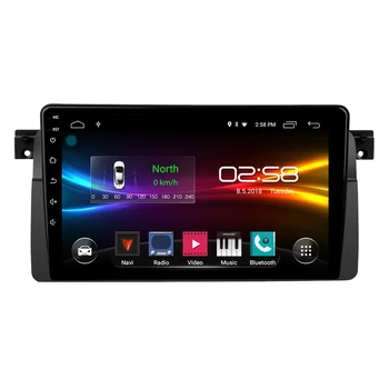 Android 9 car audio GPS Navigation sat navi for BMW E46 m3 car multimedia player