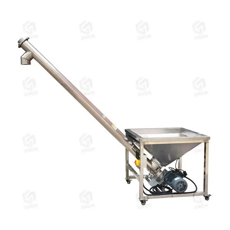 Screw Conveyor with Safety Switch Infeed Screw Conveyor with Best Quality