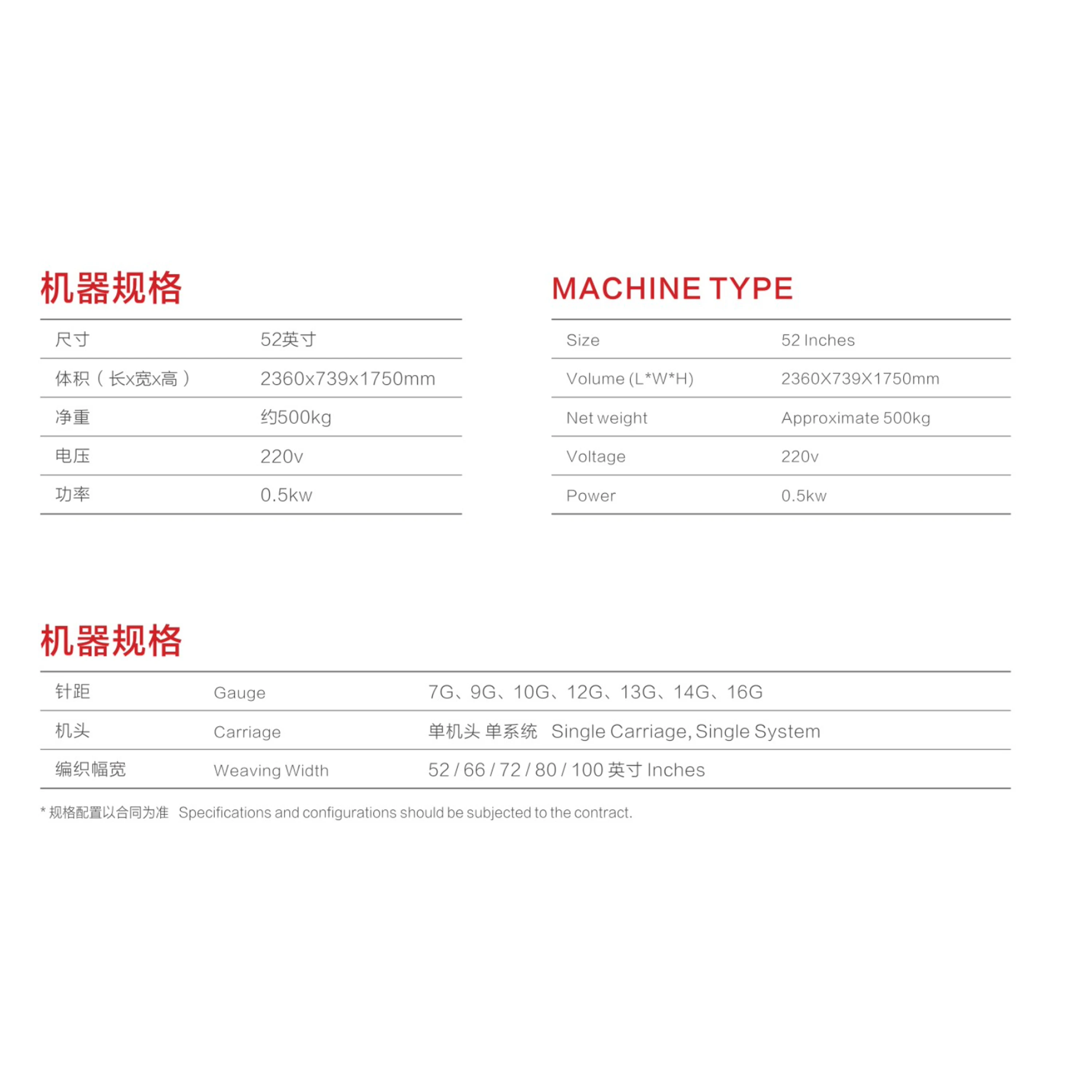 7 Needles 52 Inches Computer Fully Automatic Flat Knitting Machine Computer Textile Machine