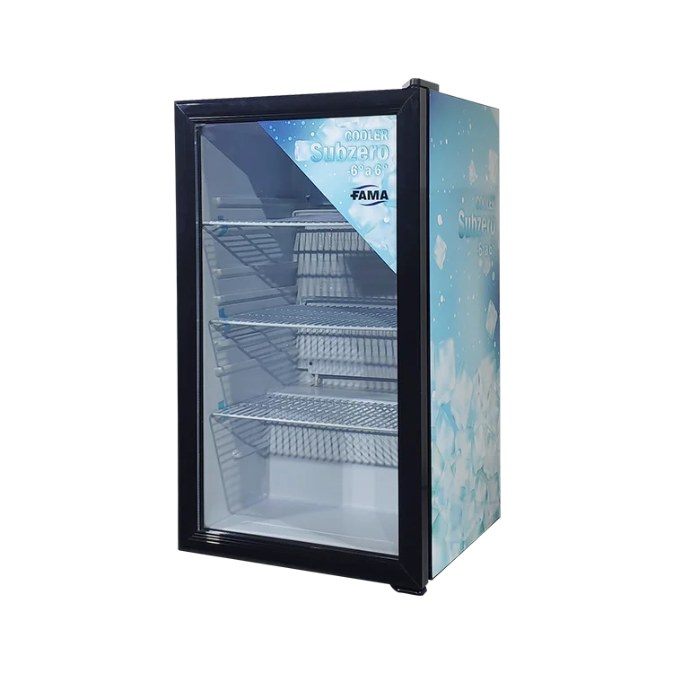 Meisda ETL SC98 98L Mini Compressor Beverage Cooler Energy Drink Display Fridge