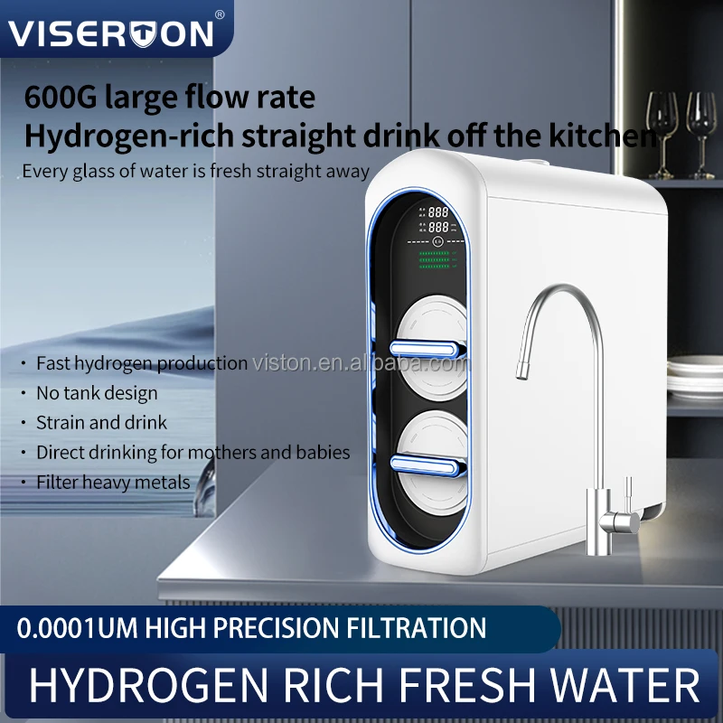 Under-sink Kangen Water Machine Producing Cooling Water Versatile Reverse  Osmosis System Rich Hydrogen Water Machine