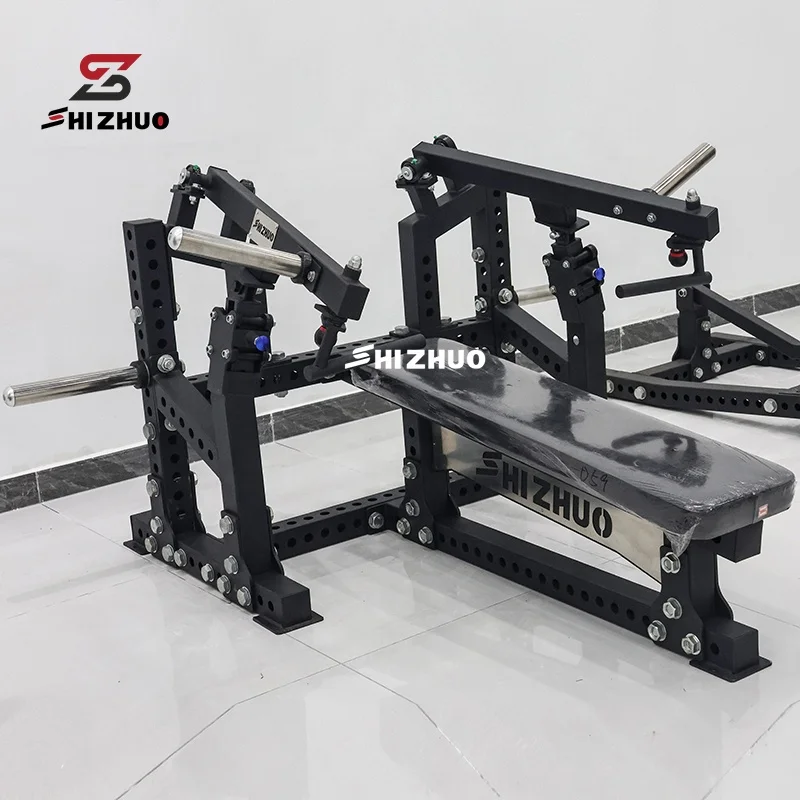 Shizhuo Commercial Strength Training Adjustable Plate Loaded Chest Press Multi EXCEED Flat Bench Press Machine