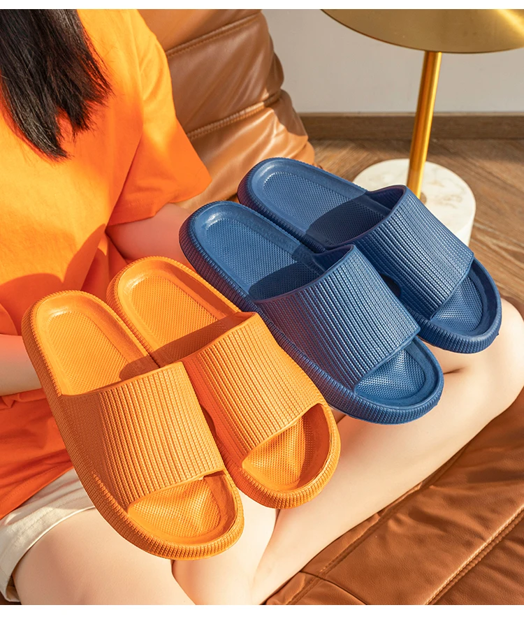 Women Thick Platform Cloud Slippers Summer Beach Eva Soft Sole Slide