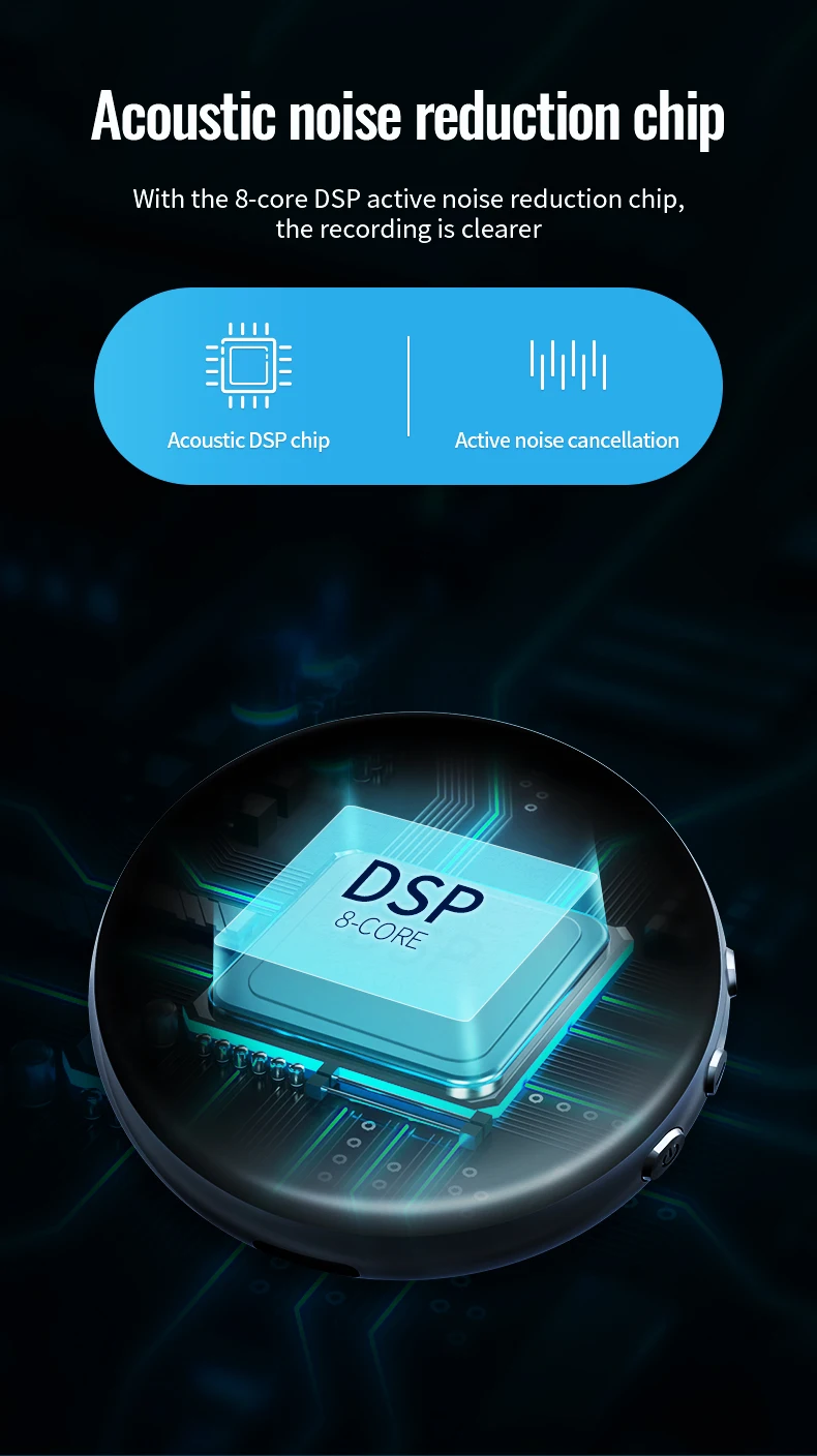 New Arrival Professional Mini Voice Recorder Long Battery With 100