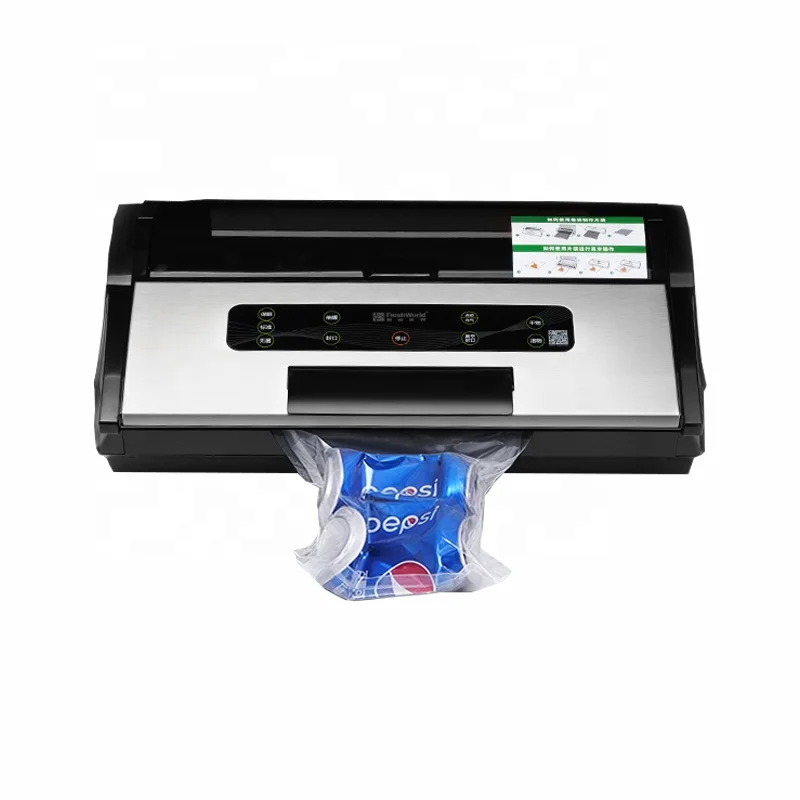 Innovative Design Sealing Width 4mm Home Appliance Vacuum Sealing Packing Machine Meat Fruit Food Packaging Sealer