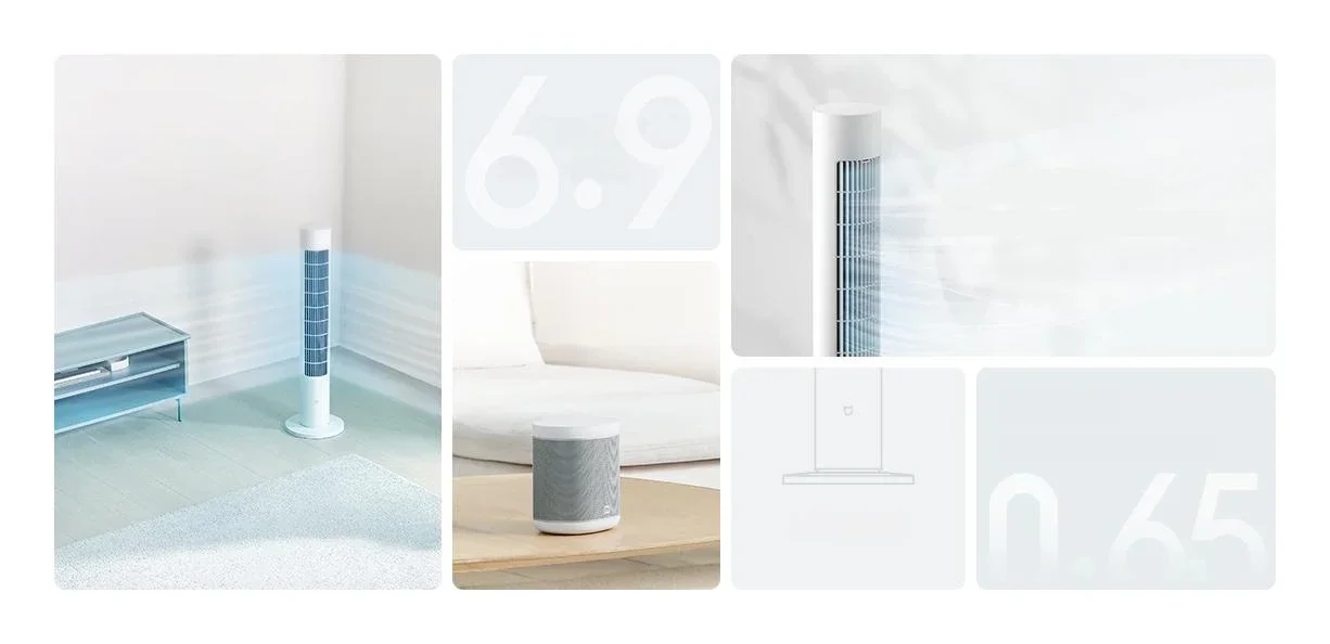 Xiaomi Mijia Smart DC Inverter Tower Fan 2 - Quiet & Efficient