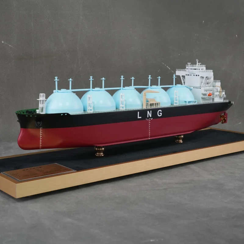 【LAC】O.A.S Ship Model Factory | Customized 65cm SGMC Simulation LNG Ship Model Premium Shipping Gift for Enterprises
