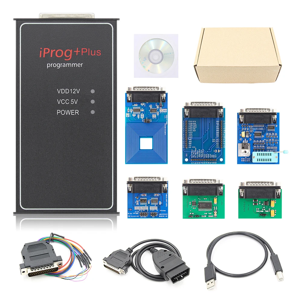 New Iprog+ Plus 777 Programmer Support Srs/dashboard Reset Immo Eeprom ...