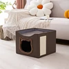Washable cat claw proof brown 16.15*16.15*13inch