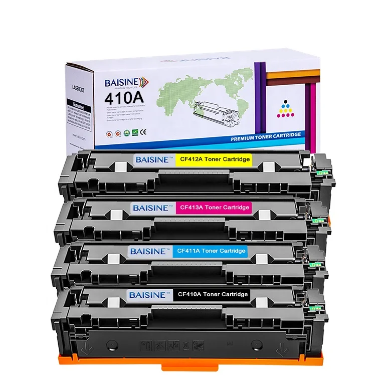 Cartuchos de TONER COMPATIBLE para HP Color LaserJet Pro M452nw Negro  CF410X, 410X, ISO/IEC 19798, ONPRINT