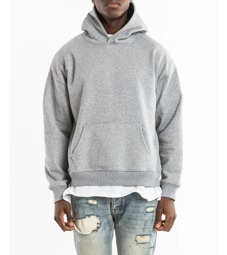 Factory Price Men 100% Cotton Crewneck Custom 3D Embossed French Terry Men′  S Plain Sweatshirts - China Embossed Hoodie and 100% Cotton Hoodie price